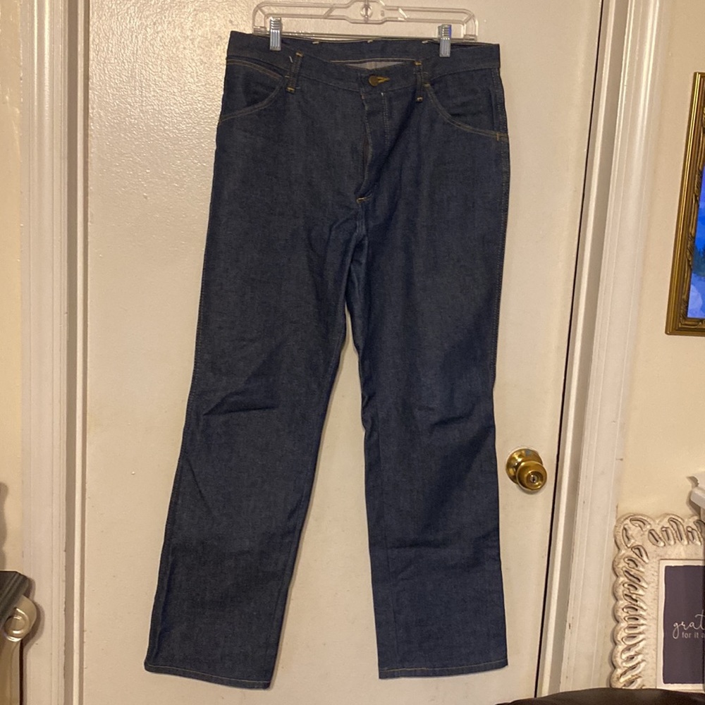 RED KAP 1923 100% COTTON ALGODON MENS JEAN SIZE 33X30 LIKE NEW